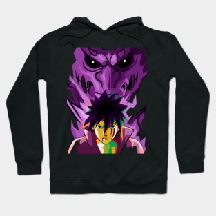 Sasuke X Susanoo In Wpap Pop Art Hoodie